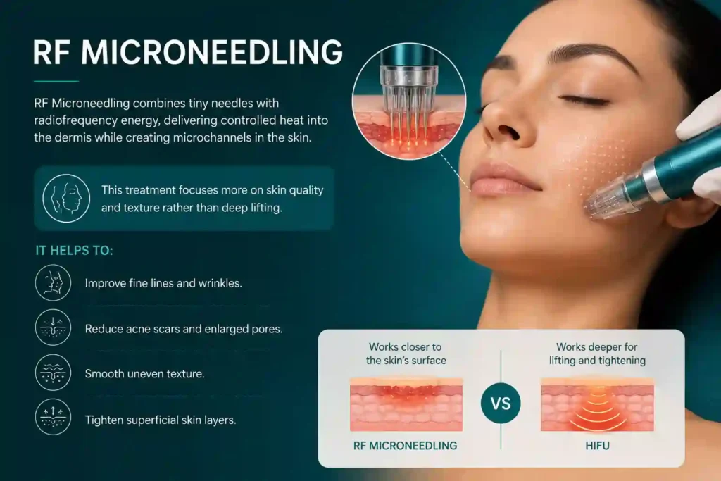 What Does RF Microneedling Do That HIFU Alone Cannot Salford